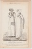 Walking dress in October 1807, Autumnal Fashions for 1807 from La Belle Assemblee Fashions for 1807 from La Belle Assemblee. La Belle Assemblée or, ...
