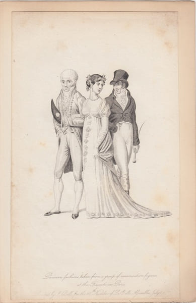 Parisian fashion taken ....... La Belle Assembl&eacute;e or, Bell's Court and Fashionable Magazine Addressed Particularly to the Ladies,John Bell, publisher