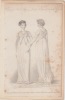 evening full dresses back & front 1808, from La Belle Assemblee Fashions for 1808 from La Belle Assemblee. La Belle Assemblée or, Bell's Court and ...