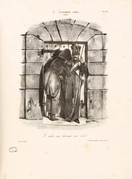 La Caricature morale, religieuse, littéraire et scénique,journal fondé et dirigé par Ch.Philipon,Seconde année,tome Troisieme,N° 70,1 mars 1832- ...