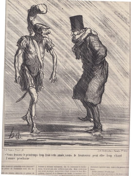 Actualités 47- Vous trouvez le printemps trop froid cette année, vous le trouverez peut être trop chaud l'année prochaine - Lithographie. DAUMIER ...