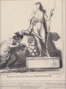 Actualités 246 - Projet de statue de la Paix pour l'Exposition Universelle - Lithographie. DAUMIER Honoré -