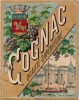 etiquette de vin de COGNAC qualité superieure Etiquette-chromo originale fin XIXe. 