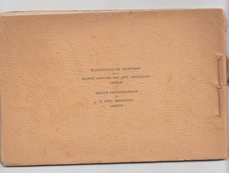 Album du Village Suisse : Exposition Nationale Suisse Genève 1896. Frédéric Boissonnas, Fotograf