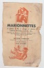 MARIONNETTES A GAINE, A FILS, A TRINGLE, A CLAVIER,OMBRES CHINOISES etc,avec une preface de Léon CHANCEL. JACQUES CHESNAIS