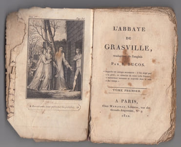L'abbaye de Grasville traduction française réalisée par B. Ducos.Tome 1 seul
