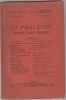 La Phalange. Revue mensuelle. FRANCE.ITALIE.ESPAGNE -15 decembre 1936 N°13. ROYERE, J. - GODOY, A.(directeurs)