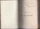 Géographie ancienne de la Macédoine - envoi autographe auteur,edition originale.. DESDEVISES-DU-DEZERT - Desdevises Du Dezert, Théophile-Alphonse ...