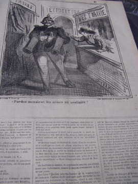 Le Charivari. Journal Publiant Chaque Jour un Nouveau Dessin - Premier semestre 1867,du 1er janvier au 30 juin 1867,176 Numéros - complet . Honoré ...