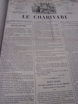 Le Charivari. Journal Publiant Chaque Jour un Nouveau Dessin - Premier semestre 1867,du 1er janvier au 30 juin 1867,176 Numéros - complet . Honoré ...