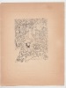 Lettres persanes. - suite en noir seule, des planches gravées de l'artiste, sous chemise à lacets . Montesquieu - Chas Laborde 