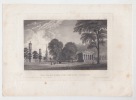 Yale College & State House, New Haven, Connecticut. (B&W engraving).. B. Metzeroth (Engraver).