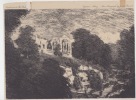 Eglistone Abbey- auto lithograph. Joseph Pennell