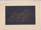 Study in Gold Chromo Lithograph Print 1899 The Studio. Sir Edward Burne-Jones (1833-1898)