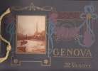 RICORDO DI GENOVA. 32 vedute. 1929 circa.Album. RICORDO DI GENOVA. 
