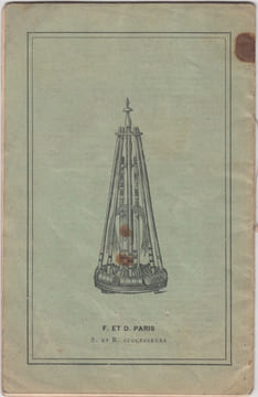 Règle du jeu de croquet. E.F. F. et D. Paris.Règle du jeu de croquet admise par la Société Française du Jeu de Croquet.. E.F. F. et D. Paris.