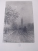 The Embankment, Westminster. 1892. lithographie originale. 165 x 298 mm. Bourcard- Goodfriend 183. Felix Buhot (1847-1898)