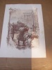 La Chiffonniere lithographie originale colori&eacute;e . GUMERY Adolphe