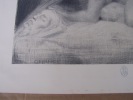 Orphée.lithographie originale I. F. F. 3.. Camille Lefèvre.