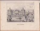 Vue de St.Petersbourg  lithographie. Regnier