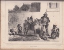 Bal paré lithographie  . Grenier 