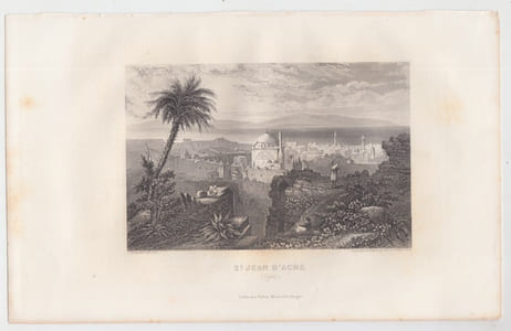 St. JEAN D'ACRE ( SYRIE ) - [ ACRE , anciennement SAINT JEAN D'ACRE est aujourd'hui en ISRAËL . ]