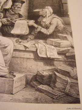 LES TROIS PARQUES - Lithographie. Attribué à Ferogio, François-Fortuné-Antoine (Marseille, 02–04–1805 - Paris, en 1888), dessinateur