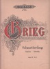 SCHMETTERLING (PAPILLON - BUTTERFLY) - OP. 43 - N° 1 - PIANO. GRIEG E.