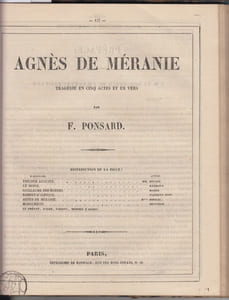Feuilletons du Constitutionnel dont Balzac : Le Colonel Chabert,EL VERDUGO,La Grenadiere,Le Réquisitionnaire,La Femme de trente ans ,La Recherche de l’absolu suivi du Magasin dramatique du Constitutionne comprennant les pieces :ANICET-BOURGEOIS (Auguste) ; DUMANOIR. Le docteur noir, drame en sept actes.edition originale; Soulié F, la cloiserie des Genets- edition originale;- Ponsard Agnes de Merane tragedie,- Ernest Jaime; Jean-François-Alfred Bayard :Le Réveil du lion, comédie-vaudeville en 2 actes, par MM. Bayard et Jaime ... [Paris, Gymnase dramatique, 2 octobre 1847.].edition originale;- Emile de Girardin, Mme Cléopatre; tragédie en cinq actes, en vers, par Émile de Girardin.:edition originale- Le chevalier d'Essonne : comédie-vaudeville en trois actes -Auteur :  Charles Dupeuty; Anicet-Bourgeois, M.; A Doche; Théâtre du vaudeville (Paris, France) 1847- edition originale;- Cléopatre; tragédie en cinq actes, en vers, par Émile de Girardin.[Paris, Théâtre-français, 13 novembre 1847.].- edition originale; -Les cinq sens, ballet-pantomime en trois actes et cinq tableaux de MM. Dumanoir et Mazilier. Musique d'Adolphe Adam. Décorations de MM. Cambon et Thierry.- edition originale;