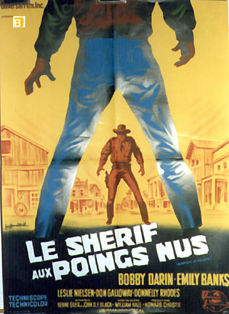 LE SHERIF AUX POINGS NUS Affiche Cinéma / Movie Poster William Hale. Affiche Cinéma / Movie Poster