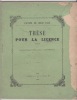 Thèse pour la licence.... Louis-Henri-Sébastien Gensoul; Faculté de droit (Aix-en-Provence, Bouches-du-Rhône /