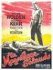 Deborah KERR William HOLDEN AFFICHE CINEMA 1956 UN MAGNIFIQUE SALAUD 120x160cm-  Lithographie - Coul.- Affiche Cinéma / Movie Poster. Affiche Cinéma / ...