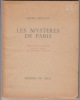 Les Mystères de Paris. Préface de Paul Eluard. Pointe sèche de Jacques Villon.. FRENAUD (André).
