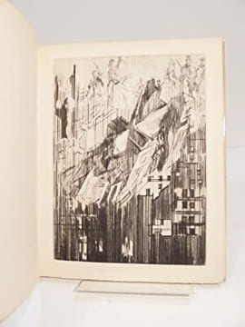 Les Mystères de Paris. Préface de Paul Eluard. Pointe sèche de Jacques Villon.. FRENAUD (André).