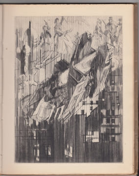 Les Mystères de Paris. Préface de Paul Eluard. Pointe sèche de Jacques Villon.. FRENAUD (André).