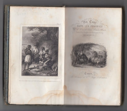 Un tour dans les prairies a l'ouest des États-Unis. Traduit de l'Anglais de Washington Irwing [sic] par Ernest W***. Irving, Washington