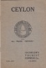 Ceylon for all travel service, guide book - Publiés de 1930 à 1931. HASHEEM 