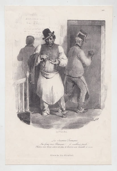 Les ouvriers fran&ccedil;ais... - Lithographie originale d&eacute;but XIX &egrave;me. CHARLET (Nicolas-Toussaint)