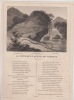 FABLE  LA TETE ET LA QUEUE DU SERPENT  - GRAVURE authentique-original print Edition Taille Douce. Jean De LA FONTAINE