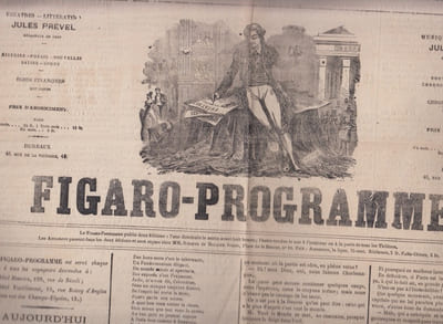 Figaro-programme : journal du soir / Jules Noriac, rédacteur en chef ; Jules Prével, secrétaire de la rédaction- 3 juin 1867- N°144