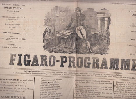 Figaro-programme : journal du soir / Jules Noriac, rédacteur en chef ; Jules Prével, secrétaire de la rédaction- 3 juin 1867- N°144. ...