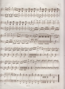 Gustave (III) ou le bal masqué (Gustav oder der Maskenball). Ouverture Arrangée pour le Piano par V.RIFAUT avec acc. de violon (ad libitum)