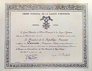 La légion d'Honneur, sa société d'entr'aide, son musée, l'Ordre souverain de Malte, les anciens ordres français de chevalerie.. RENAULT, Jules et ...