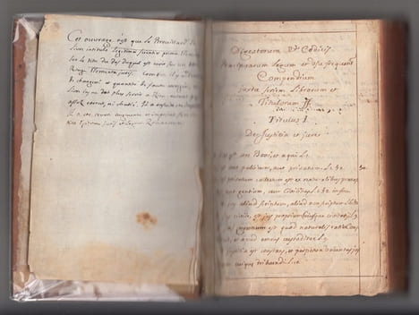Digestorum codicis praecipuis compendium juxta seriem librorum BROUILLON/ Brouillard de Epitome juris et legum romanarum frequentioris usus, juxta ...