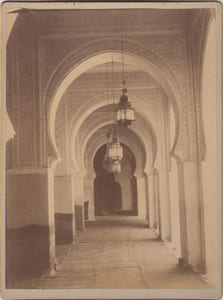 INTERIEUR MOSQUEE Algérie,Photographie originale / Original photograph