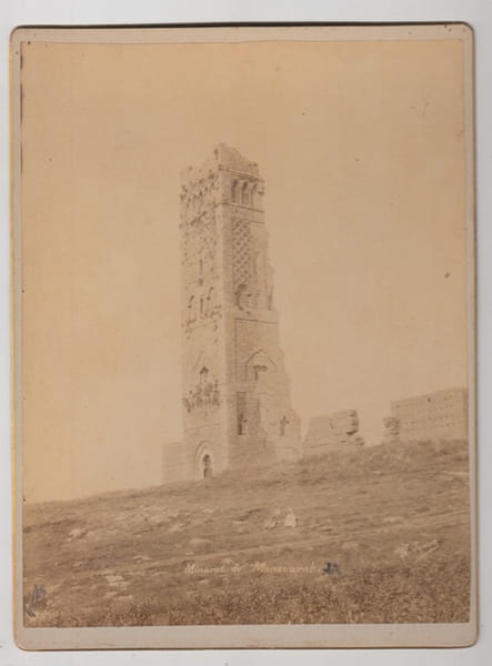 MINARET DE Mansourah- Alg&eacute;rie,Photographie originale / Original photograph. JOUVE, Noel