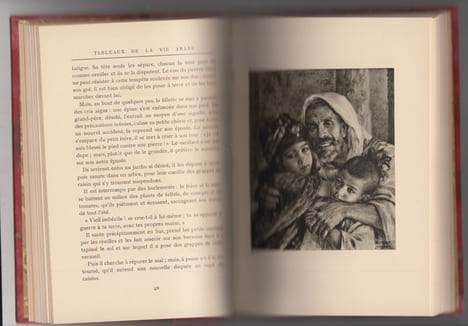 TABLEAUX DE LA VIE ARABE, COMMENTÉS PAR SLIMAN BEN IBRAHIM. DINET Étienne