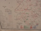 Carte du canton de LUSIGNAN dressé à l'échelle de 1/40 000, par M. C. Grange, agent-voyer en chef du département, extrait de  l' Atlas général de la ...