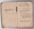 Les Moeurs des Bourbons rendus à la France ou Paroles remarquables et traits mémorables de S. M. Louis XVIII , de LL. AA. RR. Monsieur, frère du Roi, ...