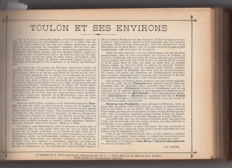 Fort ALBUM titré FRANCE - ALBUM Paniconographie de la France.- collection de vues pittoresques, illustration de la France par arrondissement : ...
